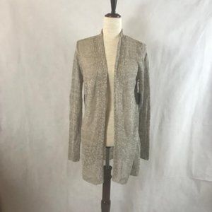 NWT Cynthia Rowley Long Sleeve Lightweight Open-Stitched Cardigan Size L